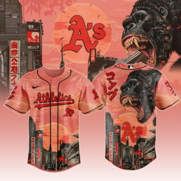 Oakland Athletics MLB x Kong Collection 1 Baseball Jersey