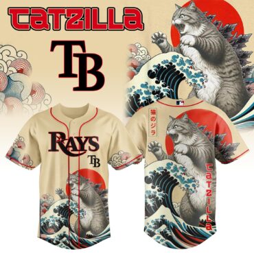 Tampa Bay Rays MLB x Catzilla Style Japans Baseball Jersey
