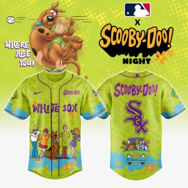 Chicago White Sox MLB x Scooby Doo Baseball Jersey