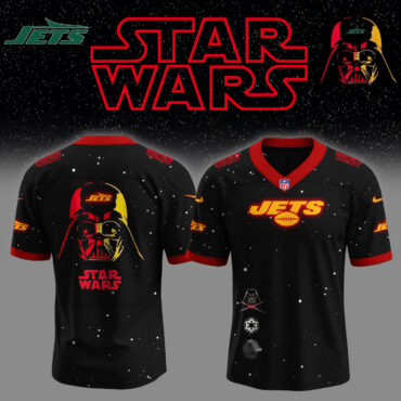 New York Jets NFL x Star wars Darth Vader Jersey