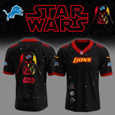 Detroit Lions NFL x Star wars Darth Vader Jersey