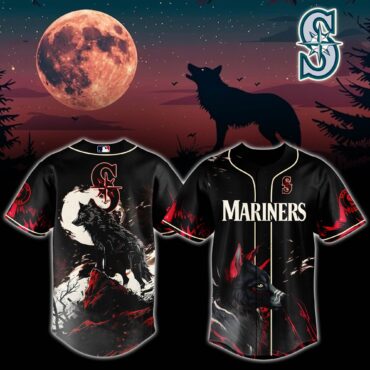 Seattle Mariners MLB x Wolf Baseball Jersey