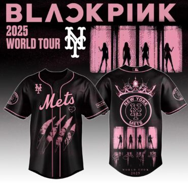 New York Mets MLB x BLACKPINK All Star Baseball Jersey