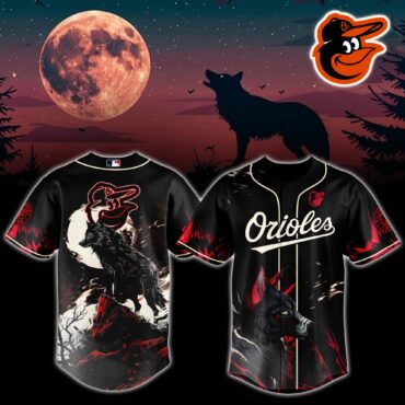 Baltimore Orioles MLB x Wolf Baseball Jersey