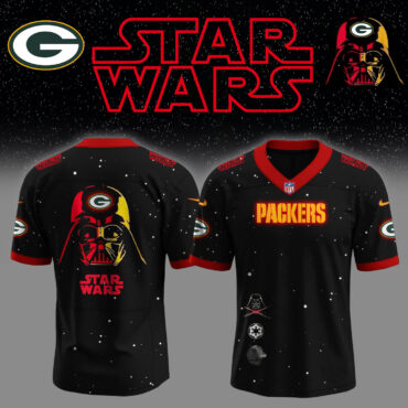 Green Bay Packers NFL x Star wars Darth Vader Jersey