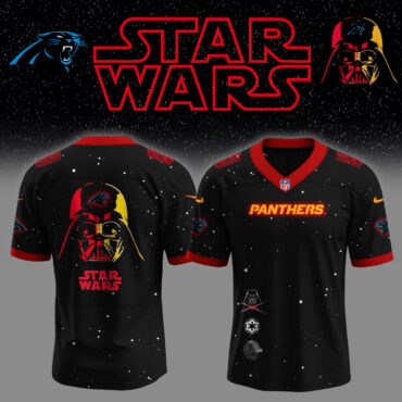 Carolina Panthers NFL x Star wars Darth Vader Jersey