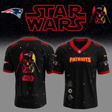 New England Patriots NFL x Star wars Darth Vader Jersey