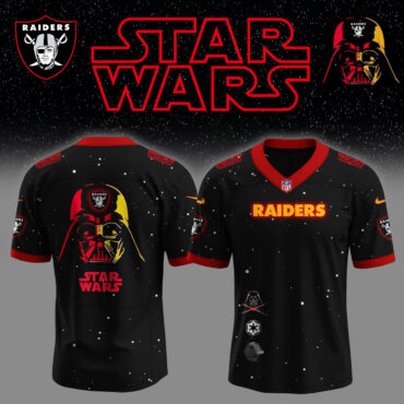 Las Vegas Raiders NFL x Star wars Darth Vader Jersey