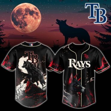 Tampa Bay Rays MLB x Wolf Baseball Jersey