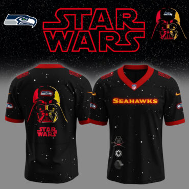Seattle Seahawks NFL x Star wars Darth Vader Jersey