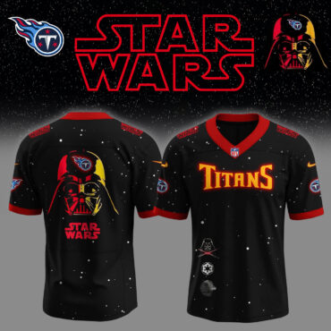 Tennessee Titans NFL x Star wars Darth Vader Jersey