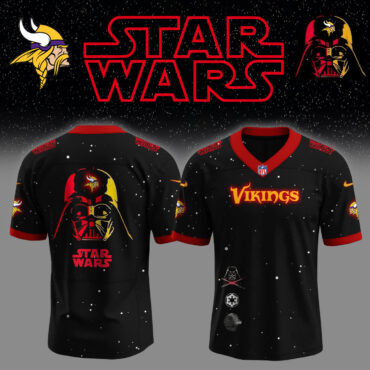 Minnesota Vikings NFL x Star wars Darth Vader Jersey