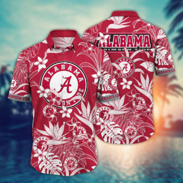 Alabama Crimson Tide Ncaa Hawaiian Shirt Bikinistime Aloha Shirt