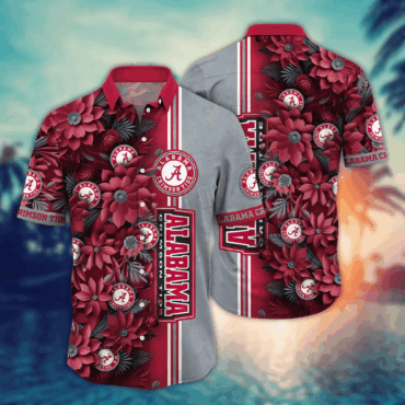 Alabama Crimson Tide Ncaa Hawaiian Shirt Custom Barbecues Aloha Shirt