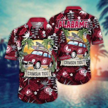 Alabama Crimson Tide Ncaa Hawaiian Shirt Firefliestime Aloha Shirt