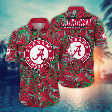 Alabama Crimson Tide Ncaa Hawaiian Shirt July Aloha Shirt