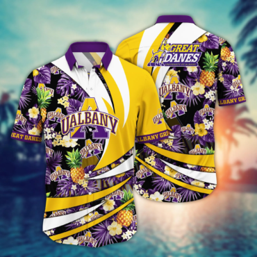 Albany Great Danes Ncaa Hawaiian Shirt Midsummer Aloha Shirt