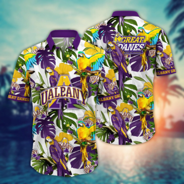 Albany Great Danes Ncaa Hawaiian Shirt Sunlittime Exhibition Match Shirts