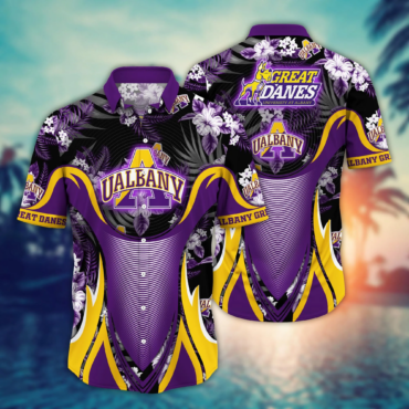 Albany Great Danes Ncaa Hawaiian Shirt Sunscreen Aloha Shirt