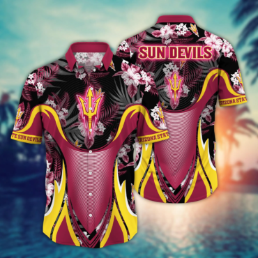 Arizona State Sun Devils Ncaa Hawaiian Shirt Fresh Mowed Lawns Aloha Shirt