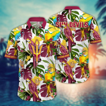 Arizona State Sun Devils Ncaa Hawaiian Shirt Hikingtime Aloha Shirt