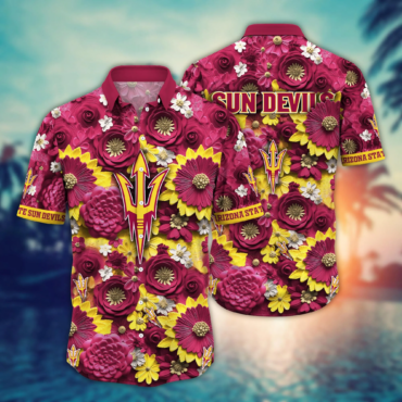 Arizona State Sun Devils Ncaa Hawaiian Shirt Trending For This Summer Customize Shirt