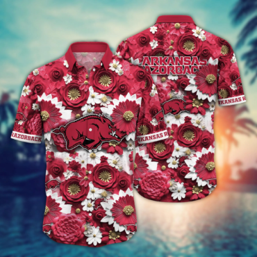 Arkansas Razorbacks Ncaa Hawaiian Shirt Trending For This Summer Customize Shirt