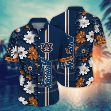 Auburn Tigers Ncaa Hawaiian Shirt Balmy Aloha Shirt