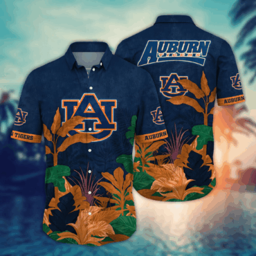 Auburn Tigers Ncaa Hawaiian Shirt Sandals Aloha Shirt
