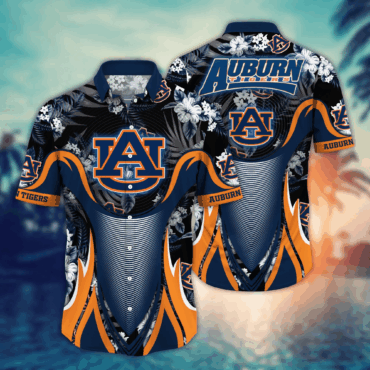 Auburn Tigers Ncaa Hawaiian Shirt Tan Lines Aloha Shirt