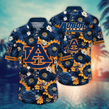Auburn Tigers Ncaa Hawaiian Shirt Trending For This Summer Customize Shirt