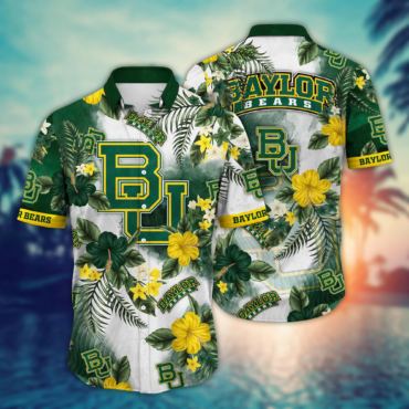 Baylor Bears Ncaa Hawaiian Shirt Beach Seasontime Aloha Shirt