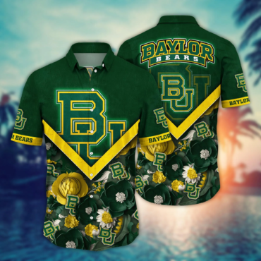 Baylor Bears Ncaa Hawaiian Shirt Custom Summer Nights Aloha Shirt