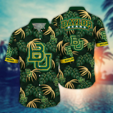 Baylor Bears Ncaa Hawaiian Shirt Getaways Aloha Shirt