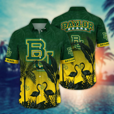 Baylor Bears Ncaa Hawaiian Shirt Sea Breezetime Qualifying Match Shirts