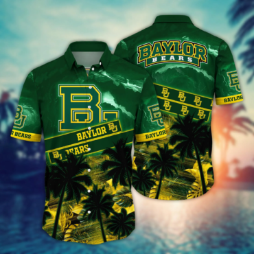 Baylor Bears Ncaa Hawaiian Shirt Seaside Aloha Shirt