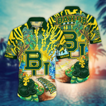 Baylor Bears Ncaa Hawaiian Shirt Sprinklerstime Aloha Shirt