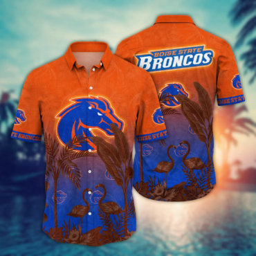 Boise State Broncos Ncaa Hawaiian Shirt Ceiling Fanstime Aloha Shirt