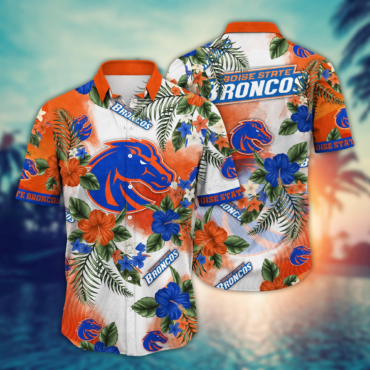 Boise State Broncos Ncaa Hawaiian Shirt Solsticetime Aloha Shirt