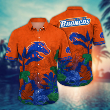 Boise State Broncos Ncaa Hawaiian Shirt Sunshine Aloha Shirt