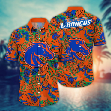 Boise State Broncos Ncaa Hawaiian Shirt Vacation Spots Aloha Shirt
