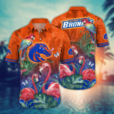 Boise State Broncos Ncaa Hawaiian Shirt Warmth Aloha Shirt