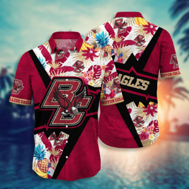 Boston College Eagles Ncaa Hawaiian Shirt Bikinis Aloha Shirt