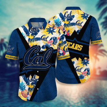 California Golden Bears Ncaa Hawaiian Shirt Evening Strolls Aloha Shirt