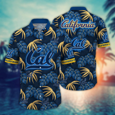 California Golden Bears Ncaa Hawaiian Shirt Fireflies Aloha Shirt