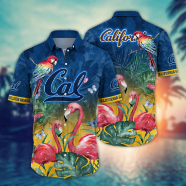 California Golden Bears Ncaa Hawaiian Shirt Sea Shores Aloha Shirt