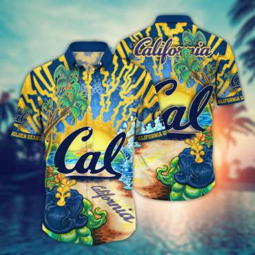 California Golden Bears Ncaa Hawaiian Shirt Sprinklerstime Aloha Shirt