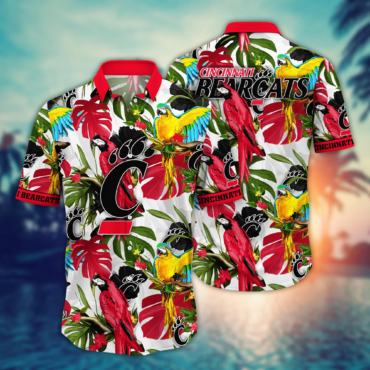 Cincinnati Bearcats Ncaa Hawaiian Shirt Barbecuestime Aloha Shirt