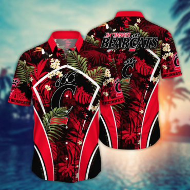 Cincinnati Bearcats Ncaa Hawaiian Shirt Hiking Aloha Shirt
