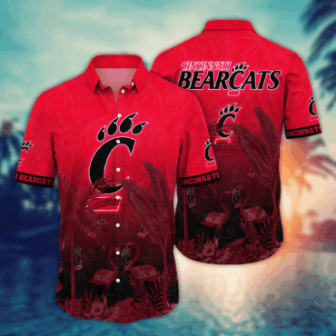 Cincinnati Bearcats Ncaa Hawaiian Shirt Parasolstime Aloha Shirt